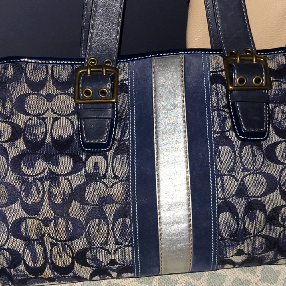 Coach Denim Med Shoulder bag